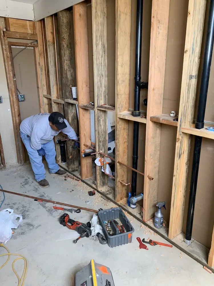 Commercial rough-in plumbing for Commercial Plumbing in Boynton Town